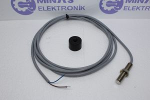 Manyetik Sensör 1no Mıknatıs Dahil 8mm 2mt - Görsel 2
