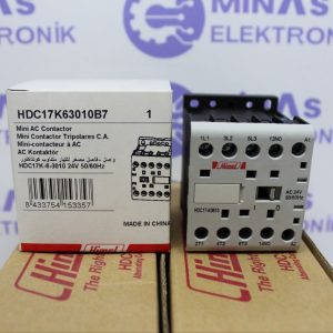 HİMEL HML-HDC17K63010B7 Mini Kontaktör-6A-1 NO 24V 50Hz